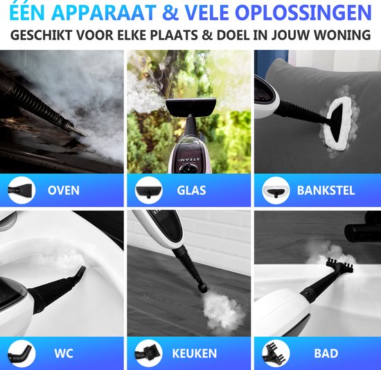 Ryer STEAM-IT 2 in 1 Stoomreiniger