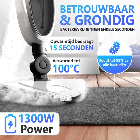 Ryer STEAM-IT 2 in 1 Stoomreiniger