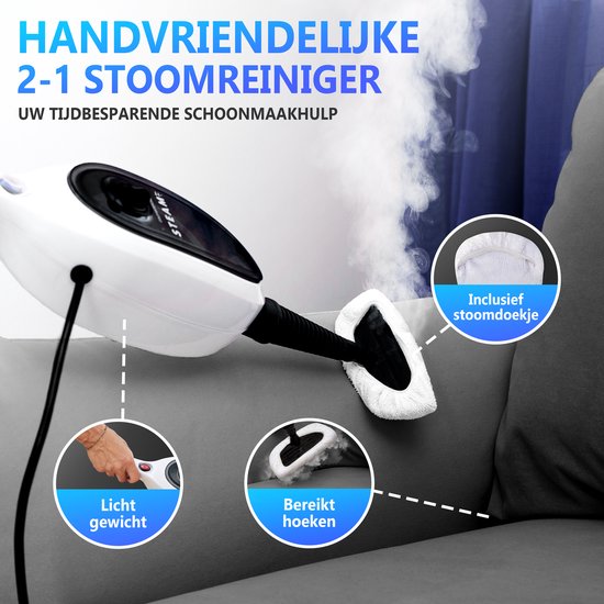 Ryer STEAM-IT 2 in 1 Stoomreiniger