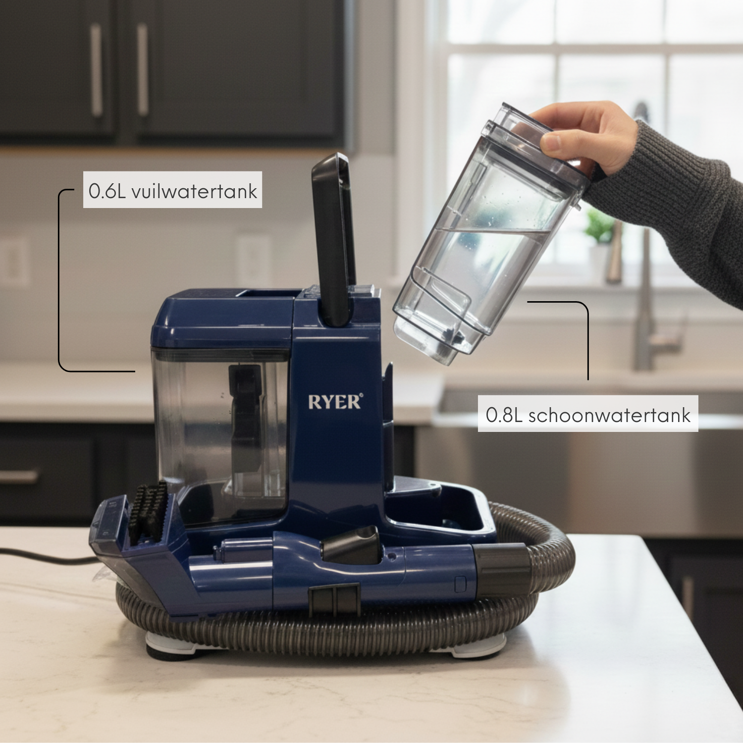 RYER Vlekkenreiniger Compact Blue