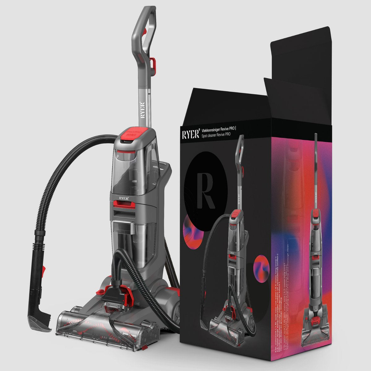 RYER Tapijtreiniger Revive PRO