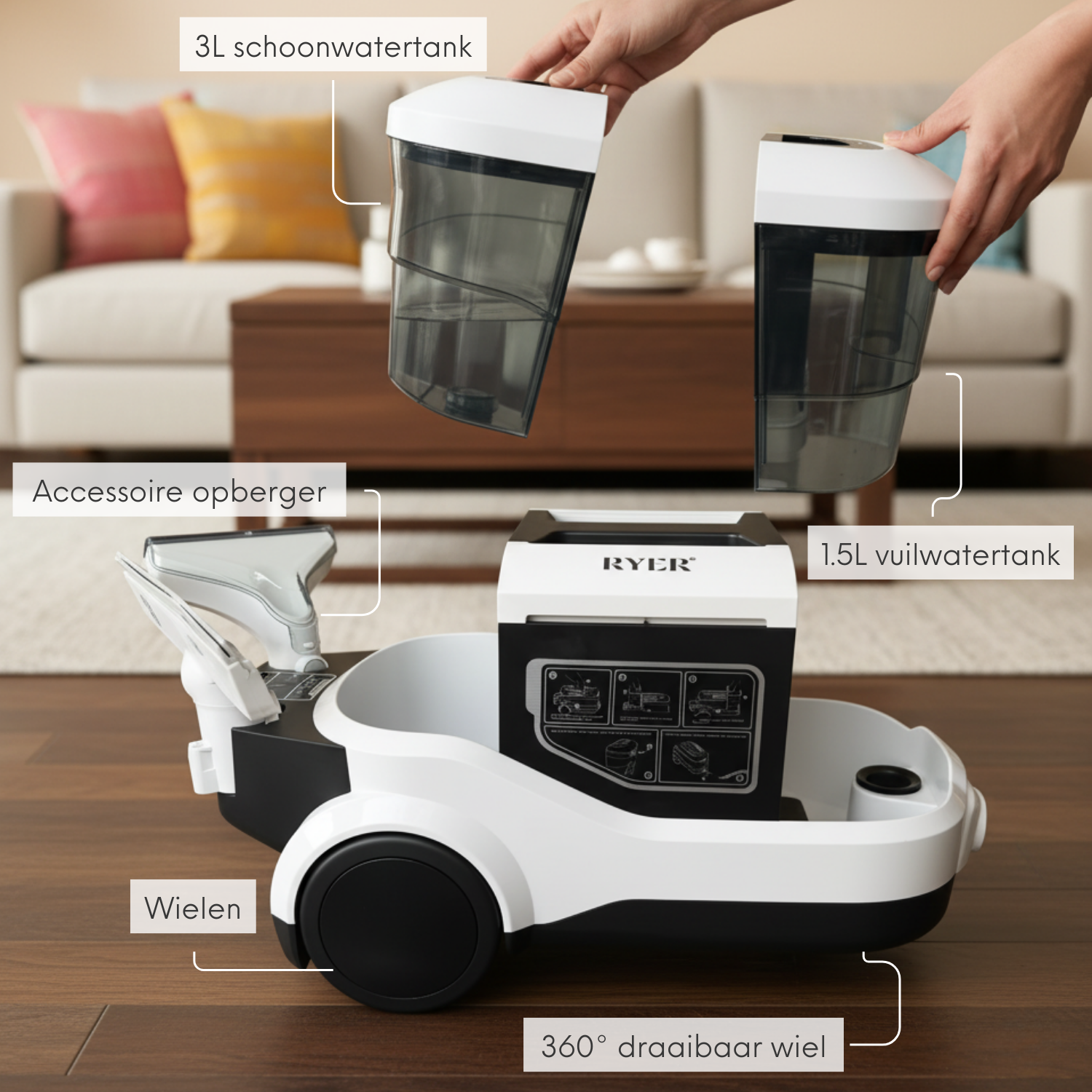 RYER Vlekkenreiniger PRO