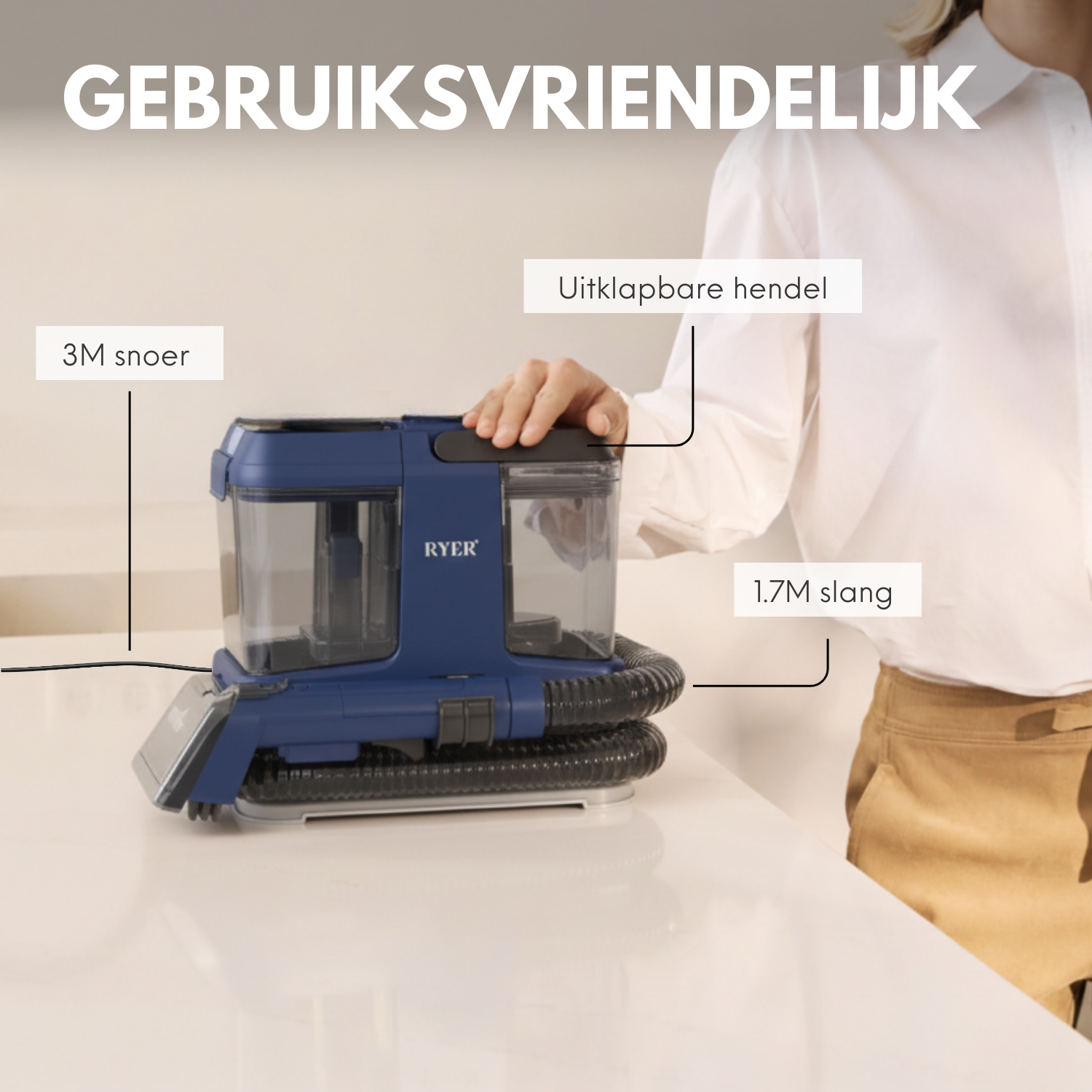 RYER Vlekkenreiniger Compact Blue