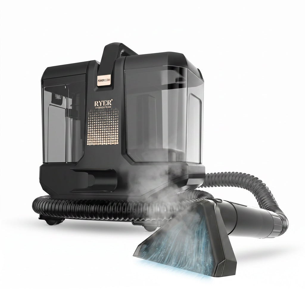 RYER Hybrid – 2-in-1 Vlekkenreiniger & Stoomreiniger